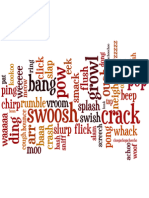 Onomatopoeia Wordle