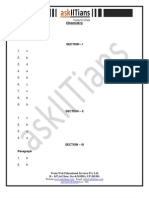 Chemistry Code - AP213: Section - I