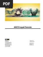 Ansys Icepak Tutorials