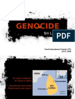 Genocide - Sri Lanka