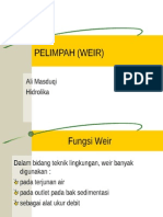 Pelimpah (Weir)