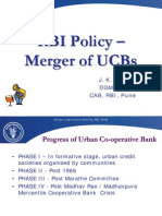 Rbi Policy Merger of U Cbs
