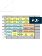 Horario MGuevara Primer Semestre 2009