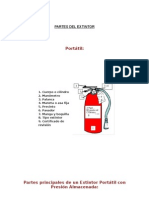 Partes Internas y Externas Del Extintor