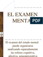 2. El Examen Mental