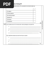 Unit 6 - IGCSE ICT Revision - The Effects of Using ICT