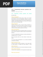C C++ Programming Interview Questions and Answers