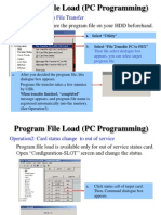 Program File Load (PC Programming) : You Must Prepare The Program File On Your HDD Beforehand