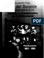 Guia Docente 5 8 Estudio y Comprension de La Naturaleza, planificaciones