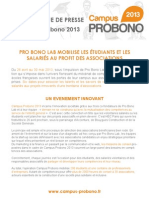 CP Campus Probono 2013