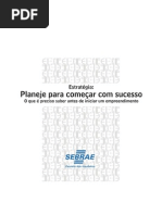 Estrategia Planeje Para Comecar Com Sucesso