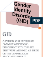 Gender Identity Disorder (GID)