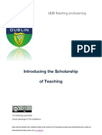 An introduction to the Scholarship of Teaching_scd
