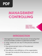 Controlling, Management Principle and Organisational Behavior, Mpob