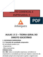 Direito Comercial e Empresarial II