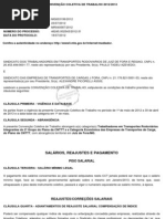 Convenção Coletiva de Trabalho 2012 2013 - Homologada MTE