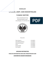 Download Operasi Limit Dan Kekontinuan Fungsi Vektor by Muazir Tukloy SN138674092 doc pdf