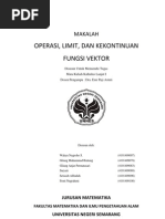 Download Operasi Limit Dan Kekontinuan Fungsi Vektor by Muazir Tukloy SN138674092 doc pdf