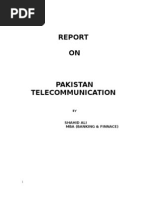 Dissertation report on telecom sector news