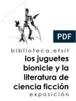Los juguetes Bionicle y la literatura de ciencia ficción [abril 2009]