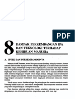 Bab8-Dampak Perkembangan Ipa Dan Teknologi Terhadap Kehidupan Manusia