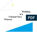 Wedding of a Colonial Navy Princess