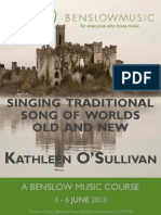 Singing Traditional Song of Worlds Old and New: Athleen Ullivan