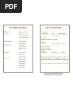 Download Wedding Program Layout by Katie SN13868148 doc pdf