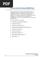 MSC Adams Tutorial