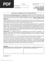 Download Instructions for completing this Form 131 Financial Statement  by My Support Calculator SN138694856 doc pdf