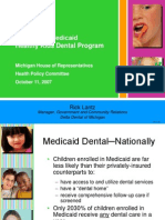 Michigan's Medicaid Healthy Kids Dental Program: Rick Lantz