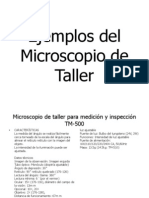 Tipos de Microscopio de Taller