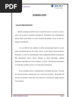 Download A STUDY ON SALES PROMOTION AT BAJAJ by Shahid Mushtaq SN138709473 doc pdf