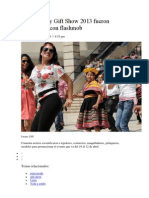 Perú Moda y Gift Show 2013 Fueron Anunciados Con Flashmob