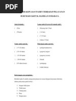 Download Kuesioner Kepuasan Pasien Terhadap Pelayanan by Nia Aimmatul Fauzia SN138728795 doc pdf