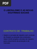 o Liberalismo e as Novas Doutrinas Sociais