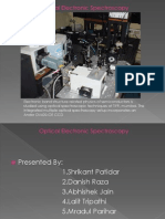 Optical Electronic Spectroscopy