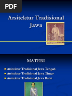 Arsitektur Tradisional Jawa