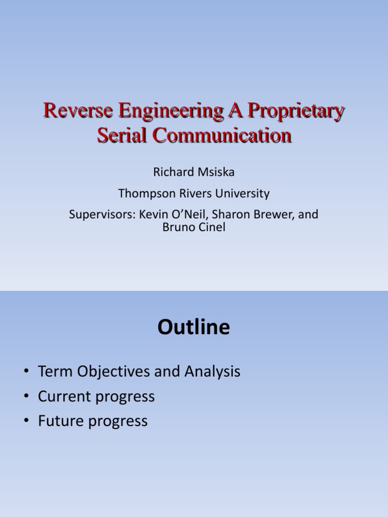Reverse Engineering TOC Analyzer Protocol | PDF | Application ...