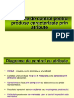 Cursul 7 - Diagrame de Control Pentru Produse Caracterizate Prin Atribute