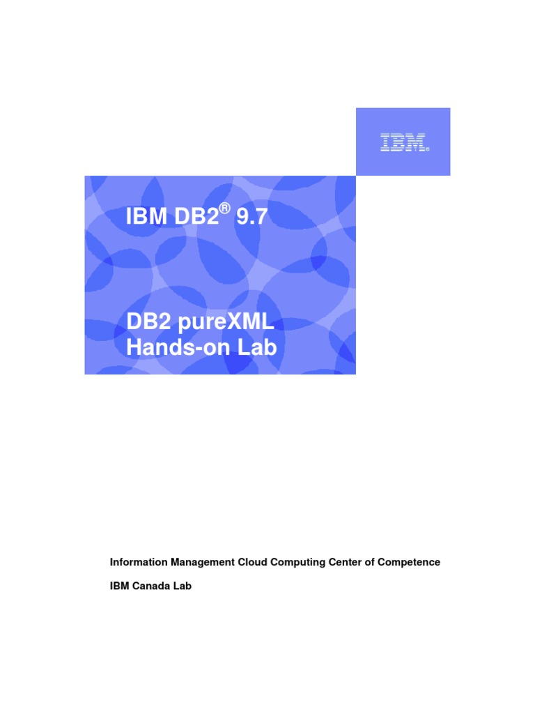 Ibm Db2 9.7: Information Management Cloud Computing Center of ...