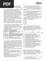 Geografia Brasil Natural Estrutura Geologica Relevo Exercicios