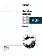 B43E-965-0757 - Onan Engine Service Manual