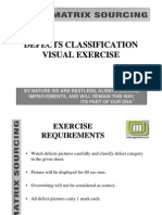 29 Defects Classification Visual Exercise