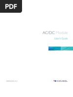 Download ACDC Module Users Guide COMSOL by Pedro Arsenio SN138781999 doc pdf