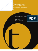 Issue 1: Texts, Technologies, and Remediation