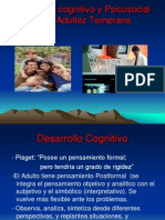 D II - CLASE 2 - Desarrollo Cognitivo Adultez Temprana