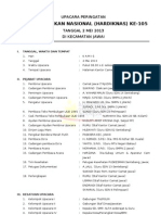 Panduan Upacara Peringatan Hardiknas 2012 Di Kec. Jawai