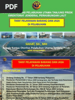 Download Paparan Tarif Pelayanan Barang Dan Jasa Di Pelabuhan 261112 by Nurmala Dewi Maharani SN138827802 doc pdf