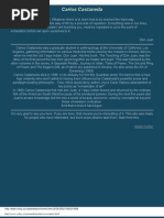 Carlos Castaneda All Castaneda Interviews Toltec Teachings | PDF